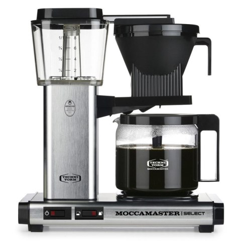 Ekspres przelewowy MOCCAMASTER KBG 741 Select Czarno-srebrny
