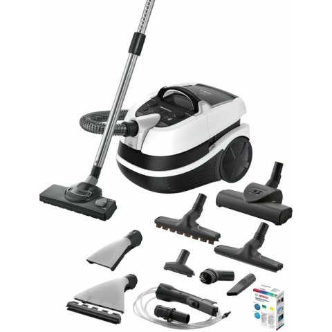 Odkurzacz workowy BOSCH AquaWash&Clean BWD 421 POW (2100W /Czarno-biały ) Odkurzacz workowy BOSCH AquaWash&Clean BWD 421 POW (2100W /Czarno-biały )