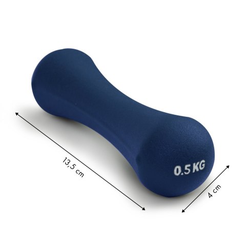 Hantelki ciężarki neoprenowe zestaw fitness 2x0,5 kg Hantelki ciężarki neoprenowe zestaw fitness 2x0,5 kg