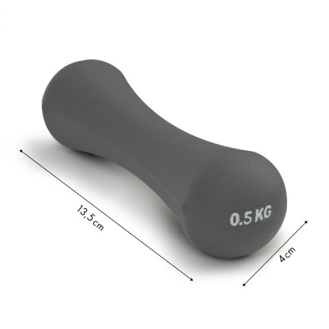 Hantelki ciężarki neoprenowe zestaw fitness 2x0,5 kg Hantelki ciężarki neoprenowe zestaw fitness 2x0,5 kg