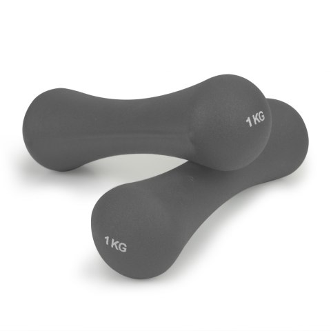 Hantelki ciężarki neoprenowe zestaw fitness 2x1 kg Hantelki ciężarki neoprenowe zestaw fitness 2x1 kg