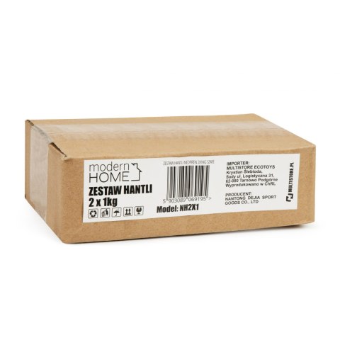 Hantelki ciężarki neoprenowe zestaw fitness 2x1 kg Hantelki ciężarki neoprenowe zestaw fitness 2x1 kg