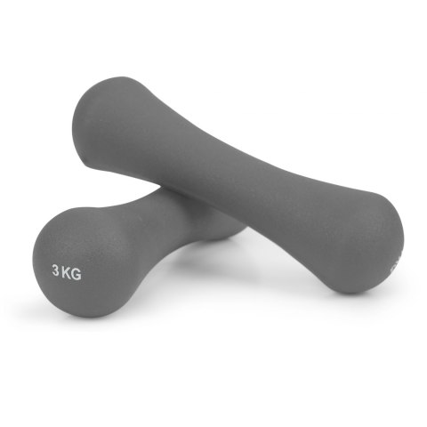 Hantelki ciężarki neoprenowe zestaw fitness 2x3 kg Hantelki ciężarki neoprenowe zestaw fitness 2x3 kg