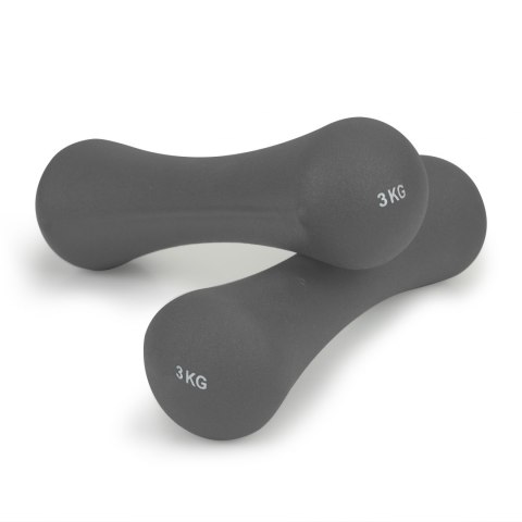 Hantelki ciężarki neoprenowe zestaw fitness 2x3 kg Hantelki ciężarki neoprenowe zestaw fitness 2x3 kg