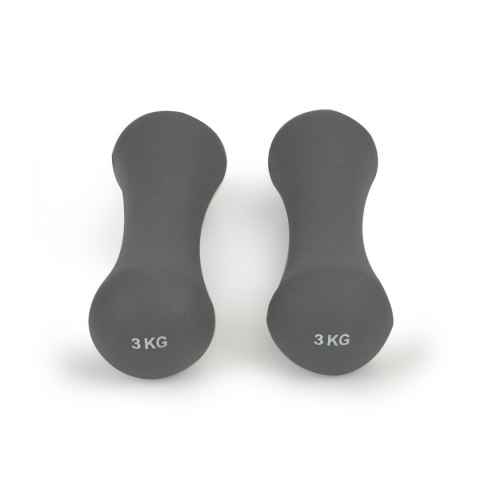 Hantelki ciężarki neoprenowe zestaw fitness 2x3 kg Hantelki ciężarki neoprenowe zestaw fitness 2x3 kg