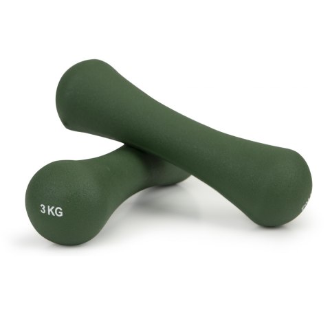 Hantelki ciężarki neoprenowe zestaw fitness 2x3 kg Hantelki ciężarki neoprenowe zestaw fitness 2x3 kg