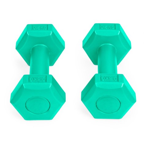 Hantle fitness zestaw hantelki ciężarki 2x 0,5 kg Hantle fitness zestaw hantelki ciężarki 2x 0,5 kg