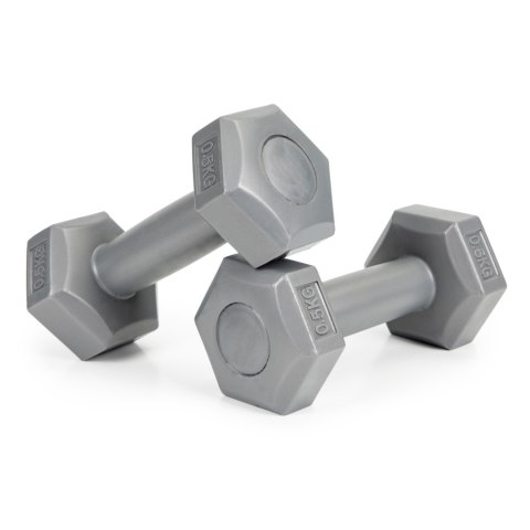 Hantle fitness zestaw hantelki ciężarki 2x 0,5 kg Hantle fitness zestaw hantelki ciężarki 2x 0,5 kg