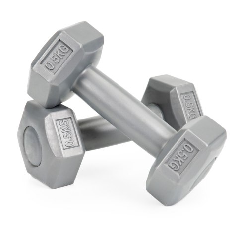 Hantle fitness zestaw hantelki ciężarki 2x 0,5 kg Hantle fitness zestaw hantelki ciężarki 2x 0,5 kg
