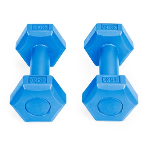 Hantle fitness zestaw hantelki ciężarki 2x 0,5 kg Hantle fitness zestaw hantelki ciężarki 2x 0,5 kg