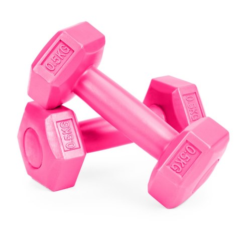 Hantle fitness zestaw hantelki ciężarki 2x 0,5 kg Hantle fitness zestaw hantelki ciężarki 2x 0,5 kg