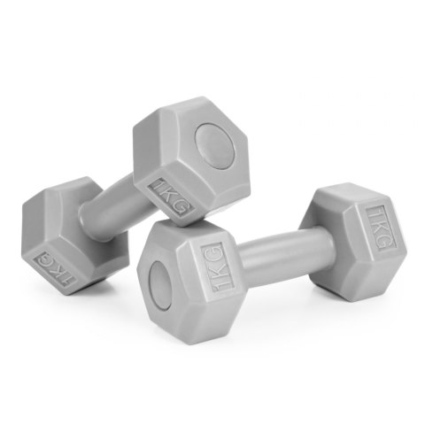 Hantle fitness zestaw hantelki ciężarki 2x 1 kg Hantle fitness zestaw hantelki ciężarki 2x 1 kg