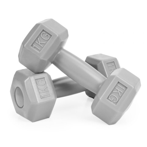 Hantle fitness zestaw hantelki ciężarki 2x 1 kg Hantle fitness zestaw hantelki ciężarki 2x 1 kg