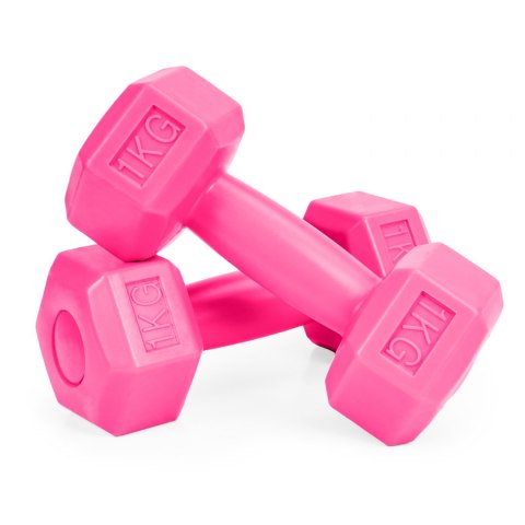 Hantle fitness zestaw hantelki ciężarki 2x 1 kg Hantle fitness zestaw hantelki ciężarki 2x 1 kg