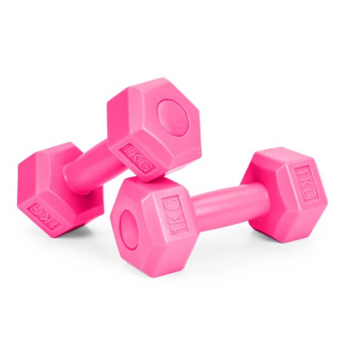 Hantle fitness zestaw hantelki ciężarki 2x 1 kg Hantle fitness zestaw hantelki ciężarki 2x 1 kg