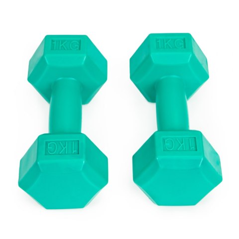 Hantle fitness zestaw hantelki ciężarki 2x 1 kg Hantle fitness zestaw hantelki ciężarki 2x 1 kg