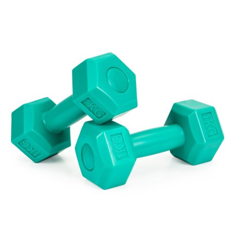 Hantle fitness zestaw hantelki ciężarki 2x 1 kg Hantle fitness zestaw hantelki ciężarki 2x 1 kg