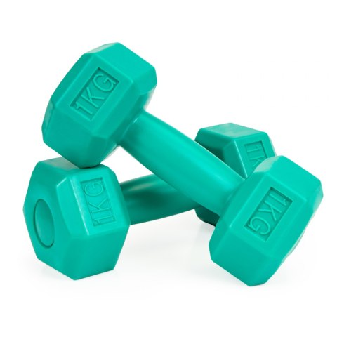 Hantle fitness zestaw hantelki ciężarki 2x 1 kg Hantle fitness zestaw hantelki ciężarki 2x 1 kg