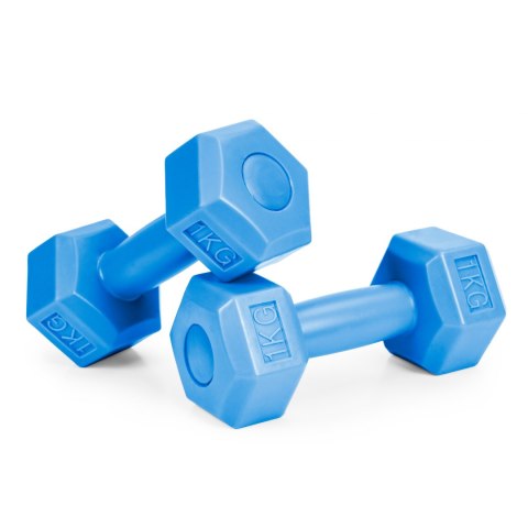 Hantle fitness zestaw hantelki ciężarki 2x 1 kg Hantle fitness zestaw hantelki ciężarki 2x 1 kg