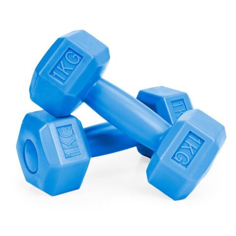 Hantle fitness zestaw hantelki ciężarki 2x 1 kg Hantle fitness zestaw hantelki ciężarki 2x 1 kg