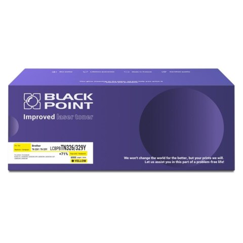 Toner Black Point do Brother (TN-326Y) Yellow 6000 str. z chipem