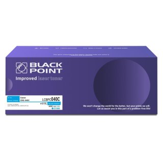 Toner Black Point do Canon (CRG-040C) Cyan 6000 str. z chipem
