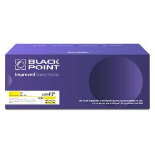 Toner Black Point do Hp (CE412A) Yellow 2600 str. z chipem