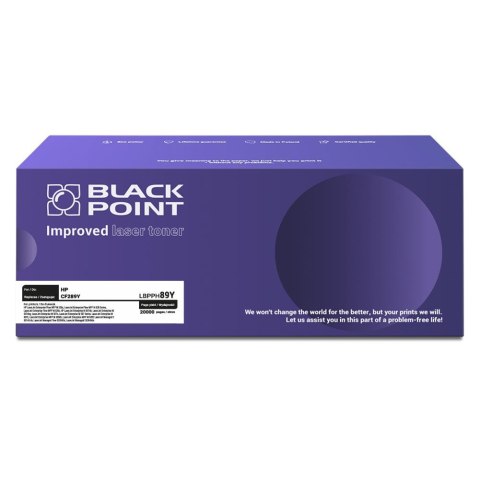 Toner Black Point do Hp (CF289Y) Yellow 20000 str. z chipem