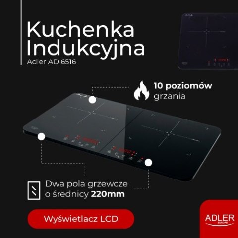Kuchenka Indukcyjna - dwupalnikowa Kuchenka Indukcyjna - dwupalnikowa