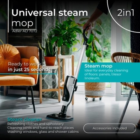 Mop i myjka Parowa 2w1 - Zestaw Akcesoriów Mop i myjka Parowa 2w1 - Zestaw Akcesoriów