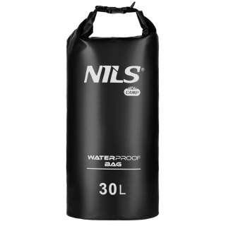 NC17103 KARIMATA SKŁADANA TURYSTYCZNA Z PODBICIEM ALUMINIOWYM + XPE 195 CM CZARNA NILS CAMP