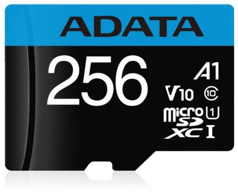 Adata microSD Premier 256GB UHS1/CL10/A1+adapter Adata microSD Premier 256GB UHS1/CL10/A1+adapter