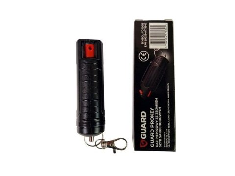 Gaz pieprzowy GUARD ProKey 20 ml żel + zbijak szyb, brelok do kluczy i kliips do pasa (YC-10015) Gaz pieprzowy GUARD ProKey 20 ml żel + zbijak szyb, brelok do kluczy i kliips do pasa (YC-10015)