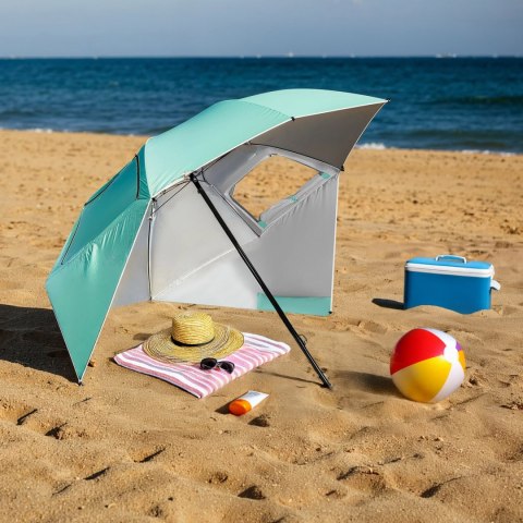 NC17114 PARASOL/PARAWAN PLAŻOWY 2W1 XXL 240 CM ZIELONY NILS NC17114 PARASOL/PARAWAN PLAŻOWY 2W1 XXL 240 CM ZIELONY NILS