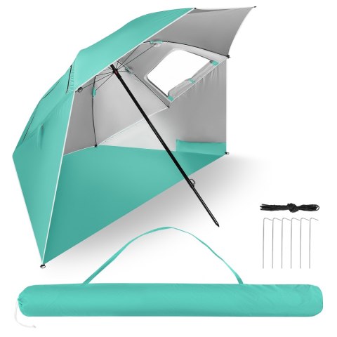 NC17114 PARASOL/PARAWAN PLAŻOWY 2W1 XXL 240 CM ZIELONY NILS NC17114 PARASOL/PARAWAN PLAŻOWY 2W1 XXL 240 CM ZIELONY NILS