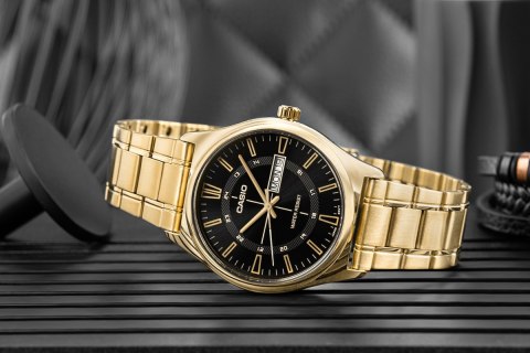 Zegarek Męski CASIO MTP-V006G-1CUDF + BOX Zegarek Męski CASIO MTP-V006G-1CUDF + BOX