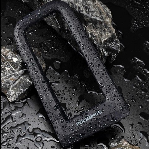Zapięcie rowerowe Rockbros RKS626-BKU-lock - czarne Zapięcie rowerowe Rockbros RKS626-BKU-lock - czarne
