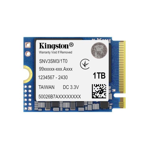 Kingston DYSK SSD 1000G NV3 M.2 2230 PCIe 4.0 NVMe Kingston DYSK SSD 1000G NV3 M.2 2230 PCIe 4.0 NVMe