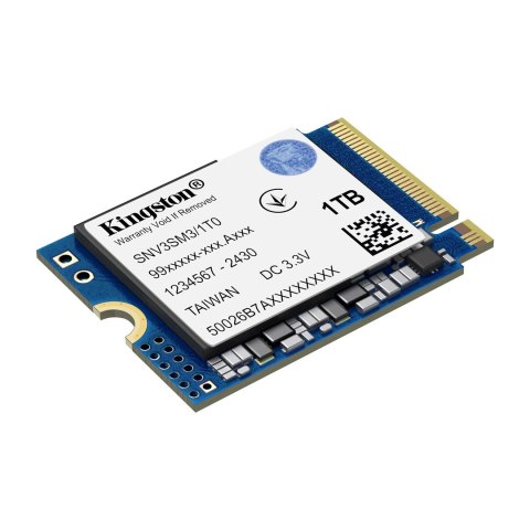 Kingston DYSK SSD 1000G NV3 M.2 2230 PCIe 4.0 NVMe Kingston DYSK SSD 1000G NV3 M.2 2230 PCIe 4.0 NVMe