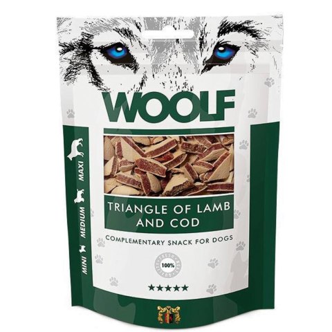 WOOLF jagnięcina z dorszem przysmak dla psa 100g WOOLF jagnięcina z dorszem przysmak dla psa 100g