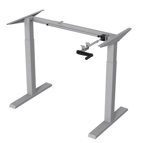Biurko ręczna regulacja wys. Ergo Office ER-402 G, max 70 kg, max wys 123cm, bez blatu do pracy stojąco siedzącej, szare Biurko ręczna regulacja wys. Ergo Office ER-402 G, max 70 kg, max wys 123cm, bez blatu do pracy stojąco siedzącej, szare