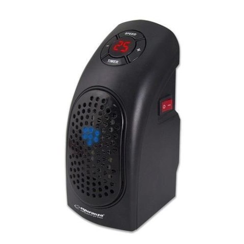 Grzejnik Esperanza 400W "Kalahari" czarny Grzejnik Esperanza 400W "Kalahari" czarny