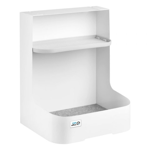 Pojemnik podbiurkowy / organizer z półką na akcesoria Ergo Office, biały, max. 5kg, ER-442 Pojemnik podbiurkowy / organizer z półką na akcesoria Ergo Office, biały, max. 5kg, ER-442
