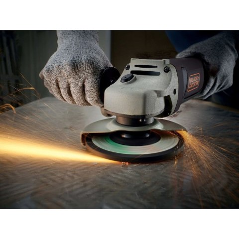 Szlifierka kątowa 125mm, KG1202K-QS BLACK+DECKER Szlifierka kątowa 125mm, KG1202K-QS BLACK+DECKER