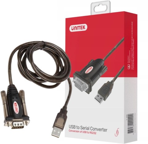 Unitek adpater USB-1x RS-232 Y-105 Unitek adpater USB-1x RS-232 Y-105