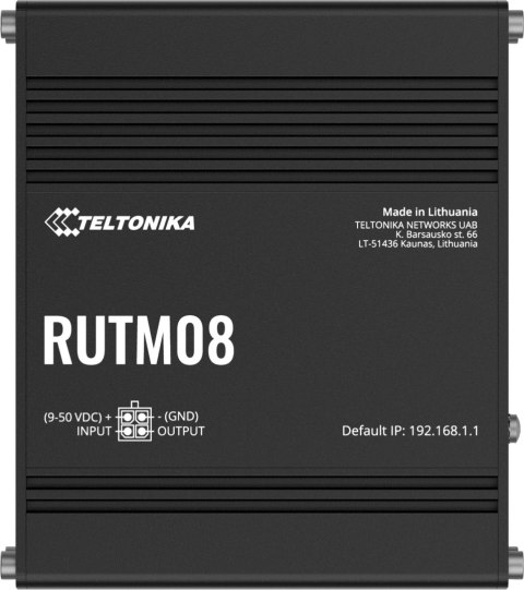 Teltonika RUTM08 router przemysłowy (RUTM08000000) Teltonika RUTM08 router przemysłowy (RUTM08000000)