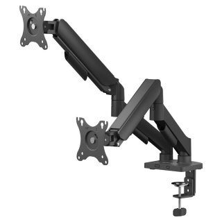 Uchwyt biurkowy na monitory 17''-32'' SAVIO UM-04 2x 2-9 kg