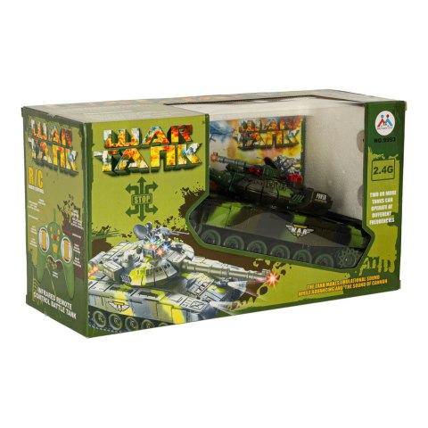 Czołg RC War Tank 9993 2.4 GHz kamuflaż leśny