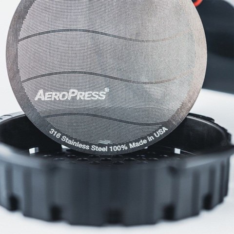 Filtr do kawy Aeropress ze stali nierdzewnej Filtr do kawy Aeropress ze stali nierdzewnej