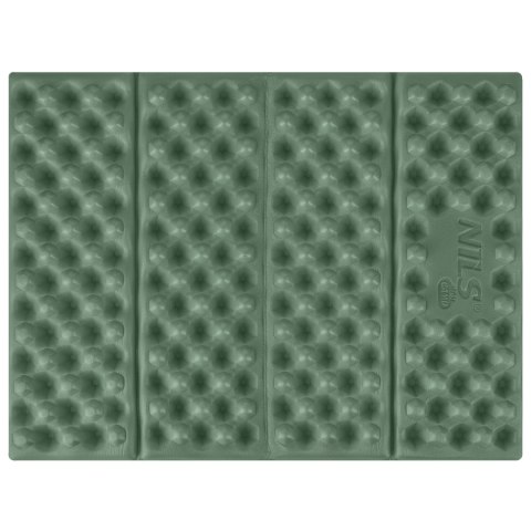 NC17105 MATA KEMPINGOWA DO SIEDZENIA Z PODBICIEM ALUMINIOWYM +IXPE 40 CM ZIELONA NILS CAMP